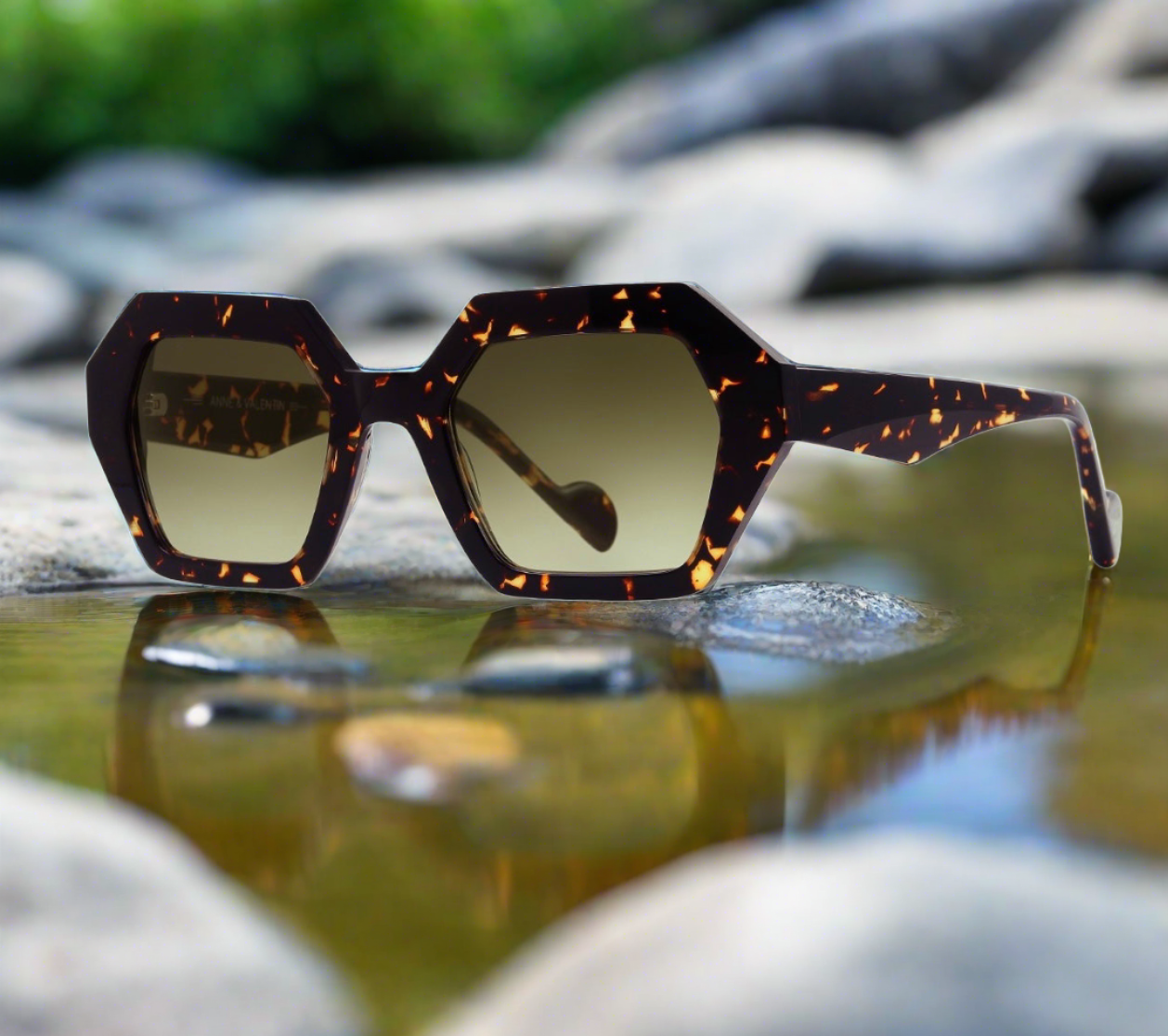 Sunglasses Anne Valentin Glasses Sunglasses Anne Et Valentin Gold