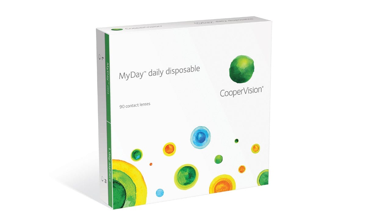 CooperVision MyDay daily disposable contact lenses 90 Pack